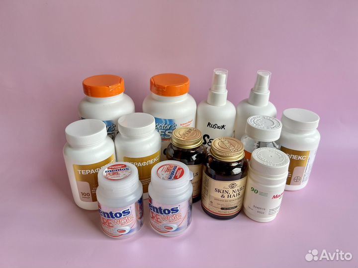 Пустые флаконы баночки пластиковые с крышками