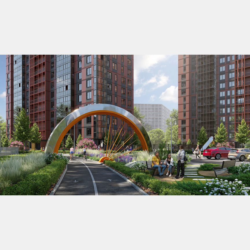 1-к. квартира, 35,7 м², 2/23 эт.