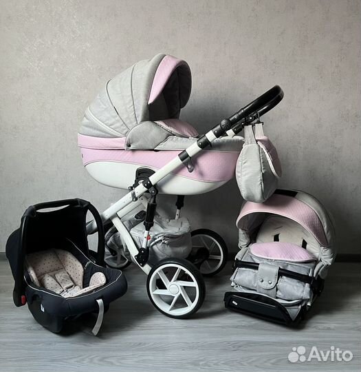 Коляска 3 в 1 Adamex Bebe -mobile Marconi