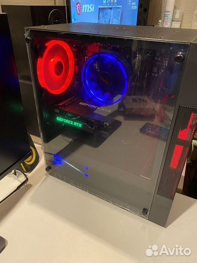 Мощный игровой компьютер Ryzen 7 5800X3D
