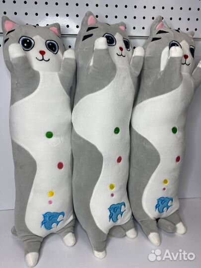 Игрушка-подушка Кот батон 60см