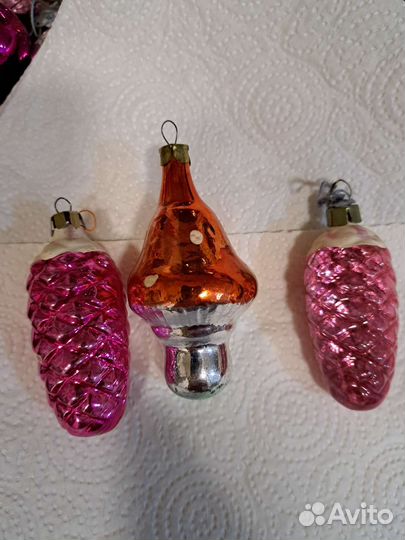 Елочные игрушки СССР