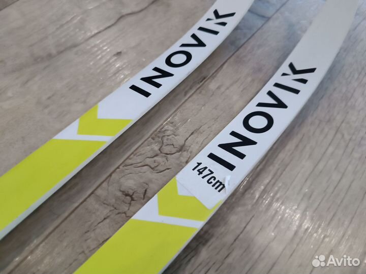 Лыжи беговые 147 см inovik лыжные ботинки 32 р-р
