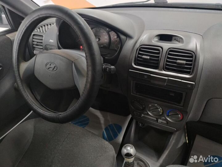 Hyundai Accent 1.5 МТ, 2004, 193 000 км