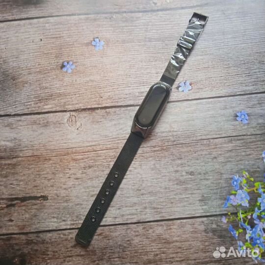 Ремешок металлический на mi band 5/6