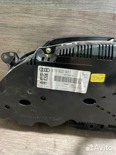 Щиток приборов Ауди A5 8T