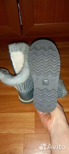 Сапожки зимние для девочки зима 27