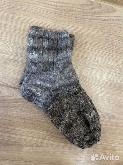 Носки женские ручной вязки шерстяные