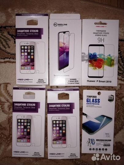 Новые защитные стёкла Samsung,Huawei,Honor, iPhone