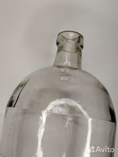 Старинная бутыль W.J. bush & Co London