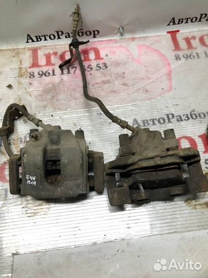 Суппорт передний левый BMW e46 3er