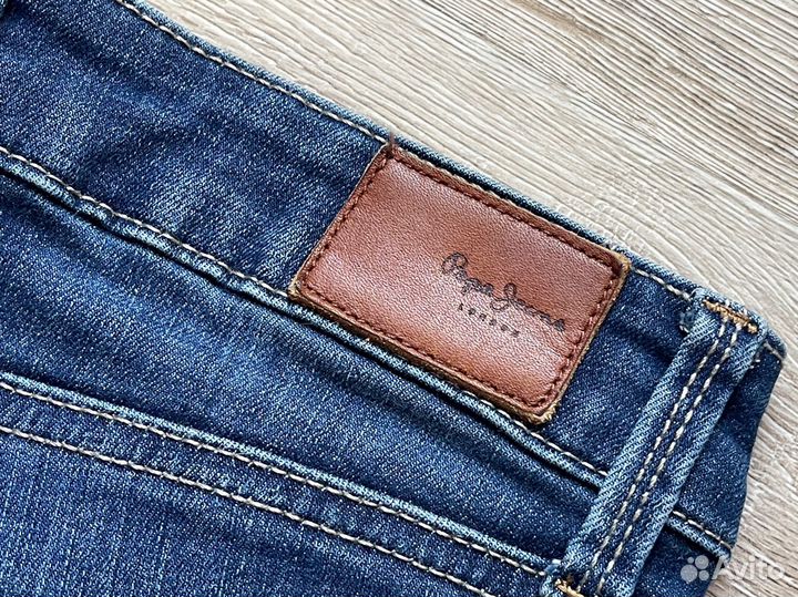 Джинсы скинни pepe jeans london высокая посадка