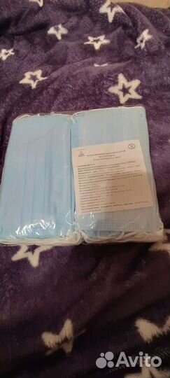 Маска одноразовая медицинская нестерильная