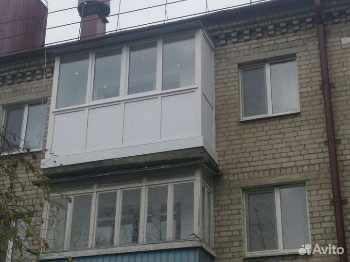 Отделка балконов и лоджий