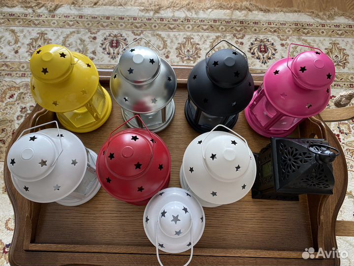 Садовые фонарики