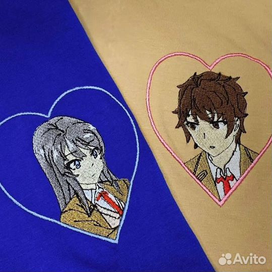 Вышивка на одежде, футболках, толстовках оптом