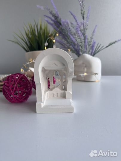 Декоративный подсвечник ручной работы