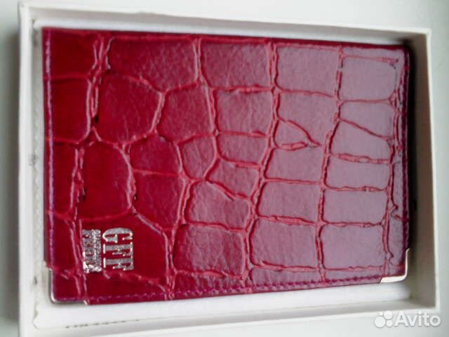 Обложка на паспорт (загранпаспорт) кожа