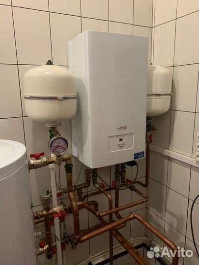 Срочная промывка котла, ремонт, обслуживание, монт