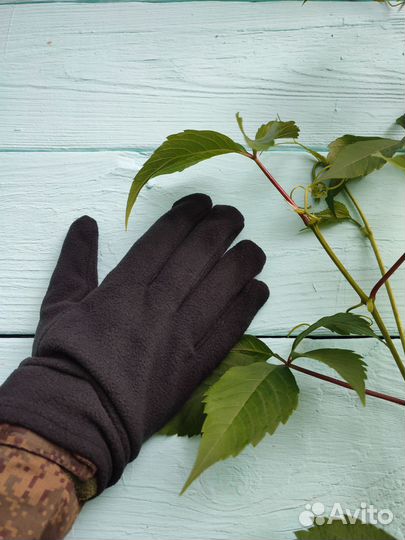 Перчатки флисовые 107м, армия росси
