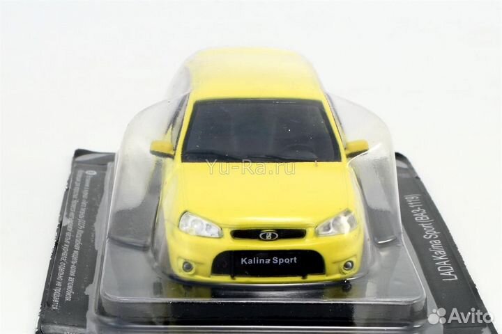 LADA Kalina Sport ваз-1119 №281 Новая 1:43 Yu-Ra