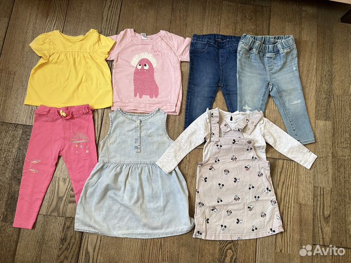 Одежда на девочку 80-86