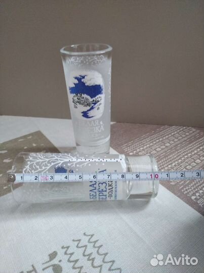 Стопка - водка белая берёзка