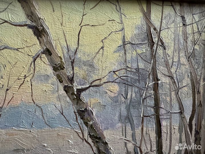 Картина маслом Ручей