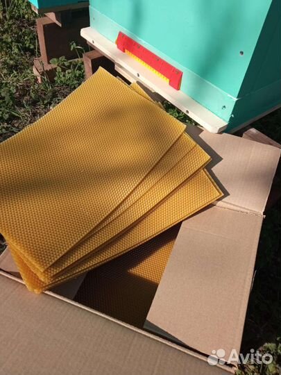 Вощина натуральная для пчел