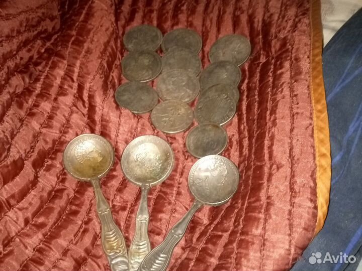Ложки из монет