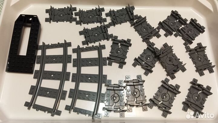 Lego рельсы