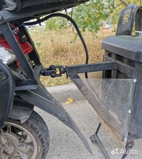 Прицеп к скутеру и мотоциклу