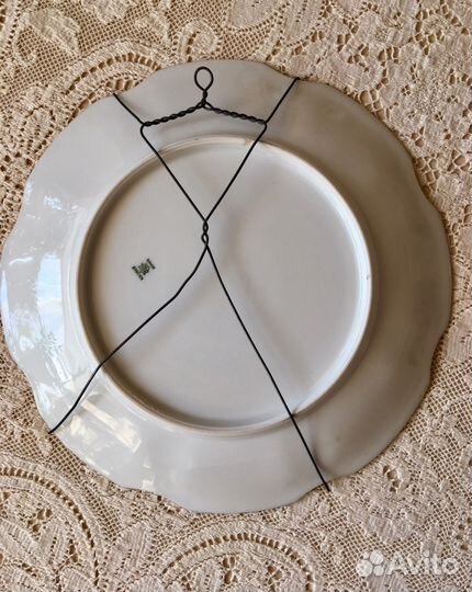 Антикварная тарелка Limoges
