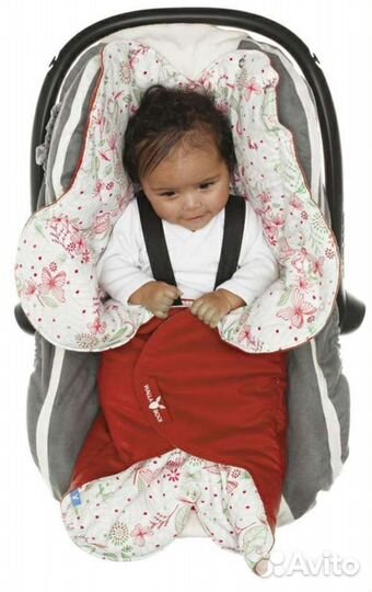 Wallaboo конверт-лепесток(замша-хлопок)