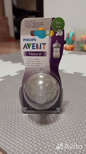 Соски бутылочные Avent Natural новые