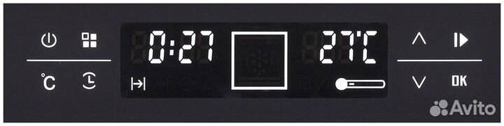 Встраиваемый Духовой шкаф Zugel ZOE601B Новый