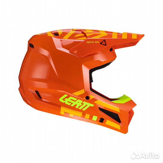 Мотошлем Leatt Moto 2.5 Helmet Citrus 2024