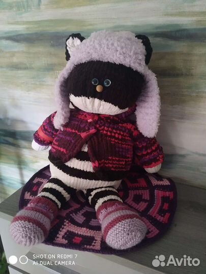 Большой мягкий Котик