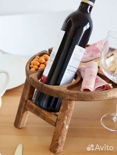 Винный столик менажница