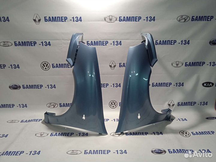 Крыло Лада Калина 1 в цвет Боровница-451