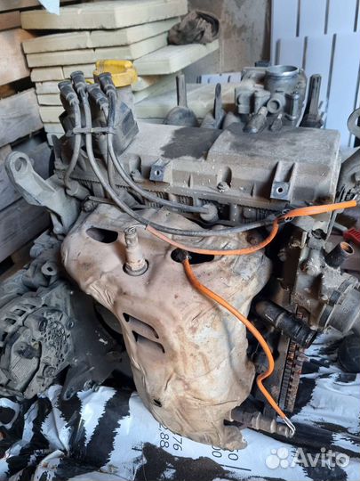 Двигатель на renault logan 1.6