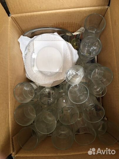 Посуда Тарелки, стаканы, стопки