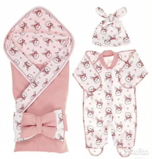 Конверт на выписку летний для девочки