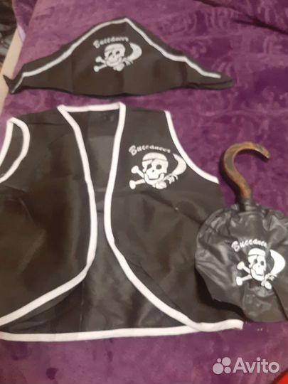 Костюм пирата для мальчика 122