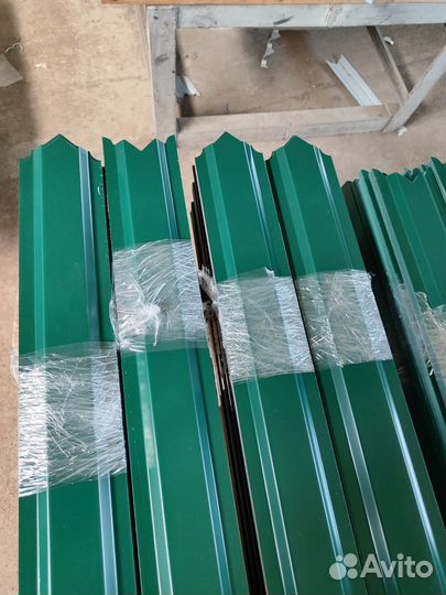 Штакетник, евроштакетник, металлический, заборы