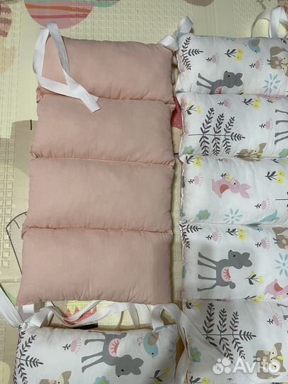 Бортики в детскую кроватку