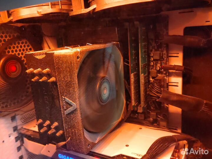 Мат.пл. + проц+память+кулер