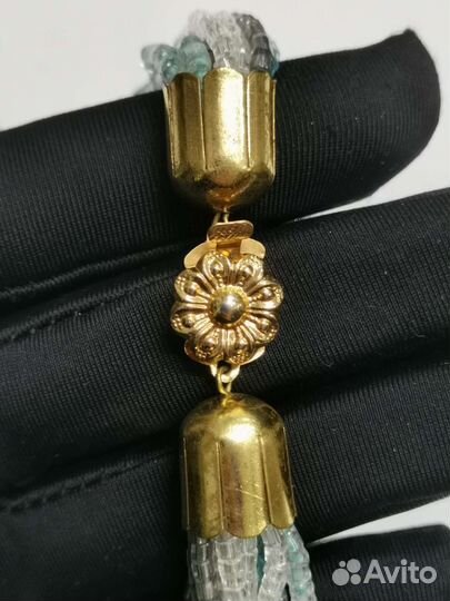 Ожерелье винтажное Бижутерия СССР (Ч)