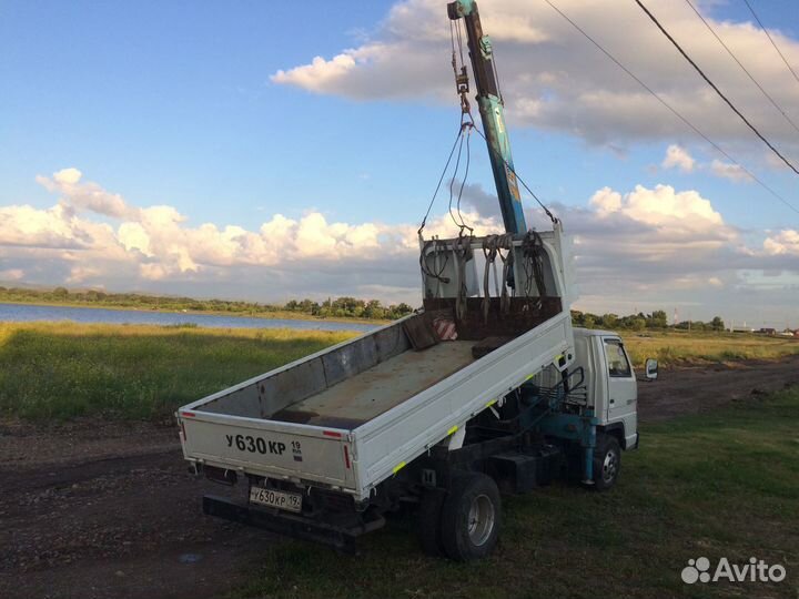 Аренда и услуги манипулятора, стрела 2.5 т, 7 м, борт 3 т, 3.9 м