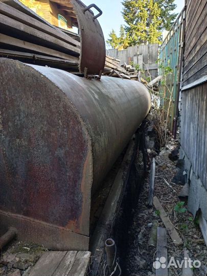 Бочка металлическая для воды